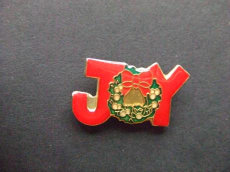 Joy kerstkrans met strik